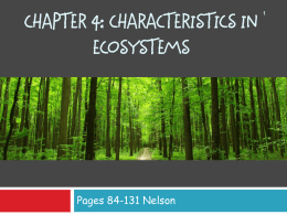 Biology 20 Unit B Chapter 4 notes 2014x