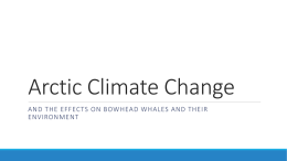 Arctic Climate Change - ScholarWorks @ UMT