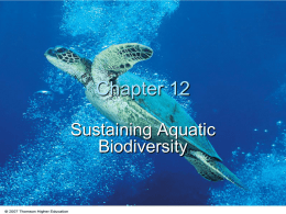 ch 12sustaining aquatic biodiversity 2010