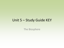 Unit 5 * Study Guide KEY