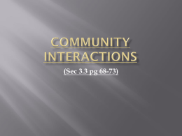 1.7 Community Interactions - Lighthouse Christian Academy
