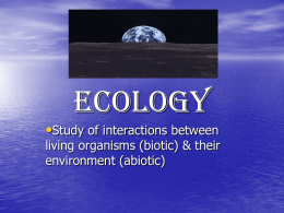 ecology - Auburn School District