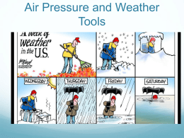 Air Pressure and Weather Tools