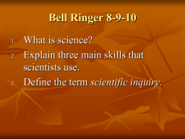 Bell Ringer 8-9-10