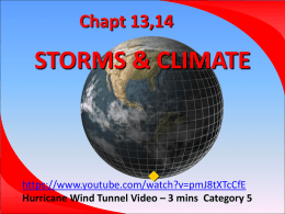 ES Storms and Climate ppt NOTES fx