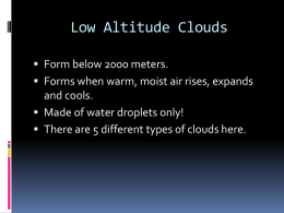 Major Cloud Types and Examples