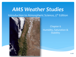 AMS Weather Studies