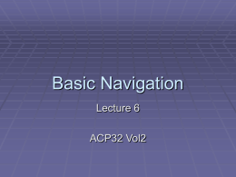 Basic Navigation LO6