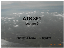 ATS 351 Lecture 7 March 4