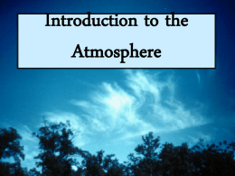 Intro to Atmosphere - Downtown Magnets High School
