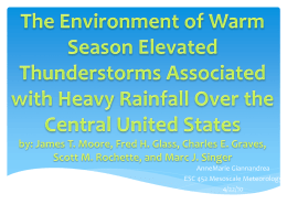 The Environment of Warm Season Elevated Thunderstorms