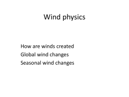 Wind physics