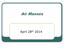 Air Masses - High School of Language and Innovation