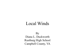 Local Winds - Smyth County Schools