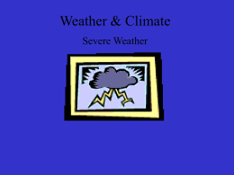 Weather & Climate - Rocklin Academy Meyers