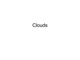 Types of Clouds and formation