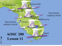 AOSC200_summer_lect11 - Atmospheric and Oceanic Science