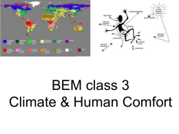 BEM class 3 Building Thermodynamics