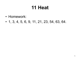 Ch. 11 Heat