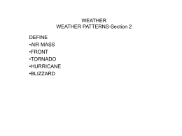 section 2-weather patterns