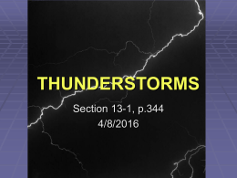 Thunderstorms 13-1