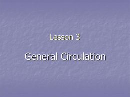 Lesson 3 Global Circulation