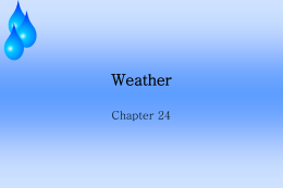 Ch. 24 Weather