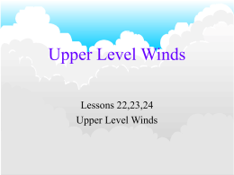 Upper Level Winds