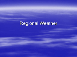 Regional Weather