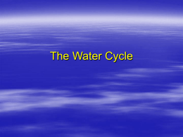 The Water Cycle - Hrsbstaff.ednet.ns.ca