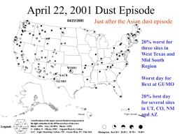 High wind dust episode in West TX/NM/OK