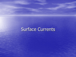 Surface Currents - Cal State LA