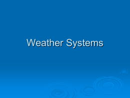 Weather Systems - Valhalla High School