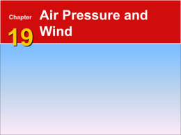 Measuring Air Pressure 19.1 Understanding Air Pressure