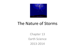 The Nature of Storms