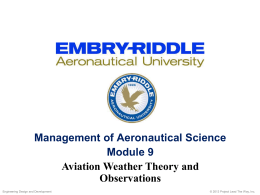 Module 9 - May 17 - Aerospace and Aviation