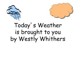 Weather PPT Final