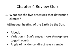 Chapter 4 Review Quiz Questions