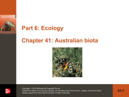 Australian biota - McGraw Hill Higher Education