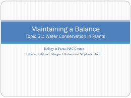 22.1.1 Water Conservation in Plants