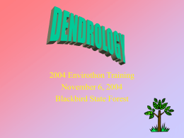 Dendrology - Delaware ENVIROTHON