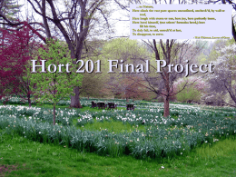 Hort 201 Final Project