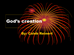 God`s creation