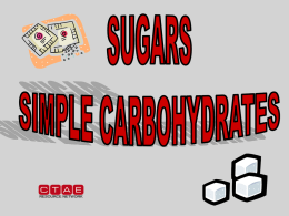 Sugars Are Carbohydrates