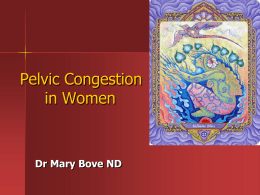 Pelvic Congestion in Women