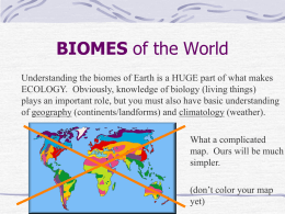 biomes - Hopewell 7th Science