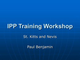 IPP Training Workshop