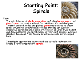 Controlled Test: Spirals - Lesson 1