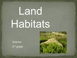 Habitats Land
