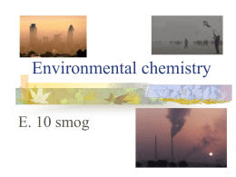 Environmental Chemistry part 4